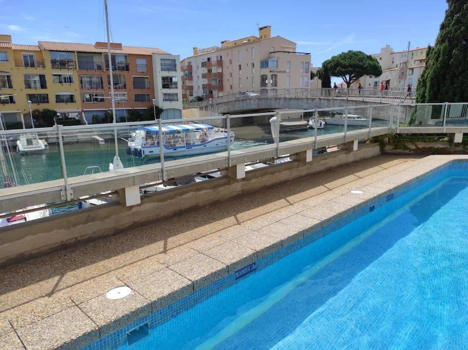 Confortable Appartement Grande Terrasse Piscine Parking Clim Agde Extérieur photo