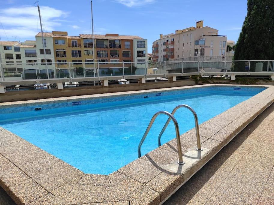 Confortable Appartement Grande Terrasse Piscine Parking Clim Agde Extérieur photo